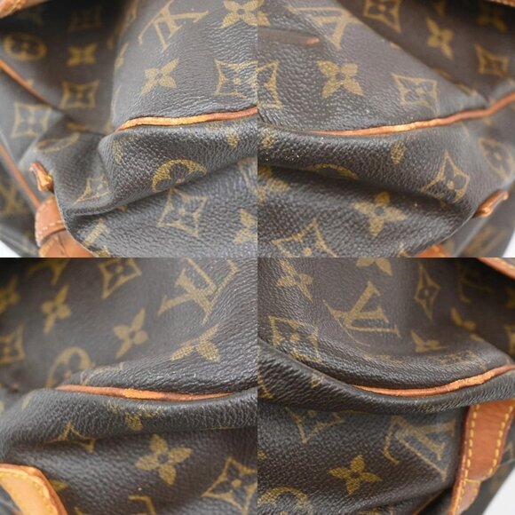 LOUIS VUITTON Saumur 35 Shoulder Bag Monogram Leather BN France M42254 39TA086 - Picture 7 of 16